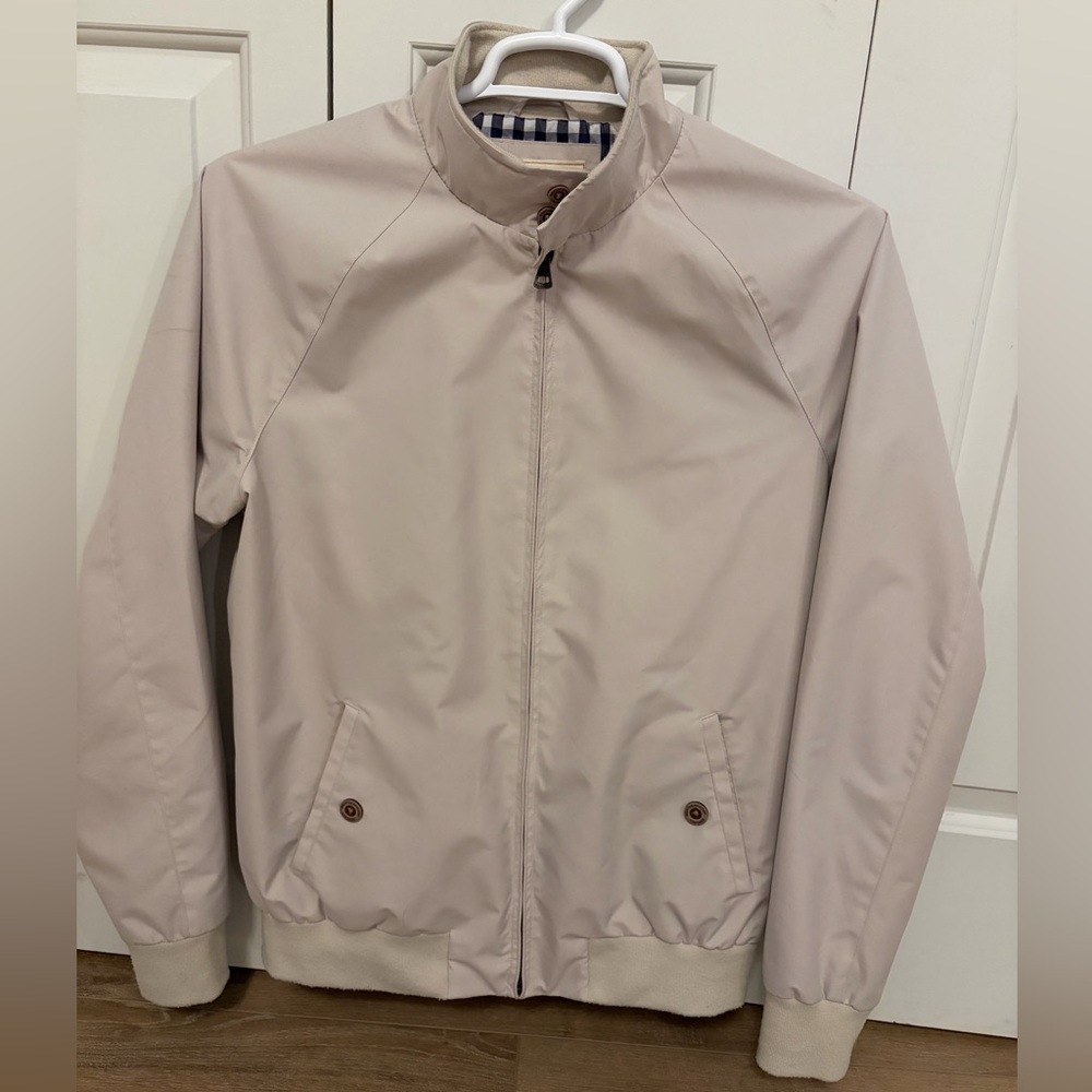 Weatherproof Men's Light Tan Windbreaker
